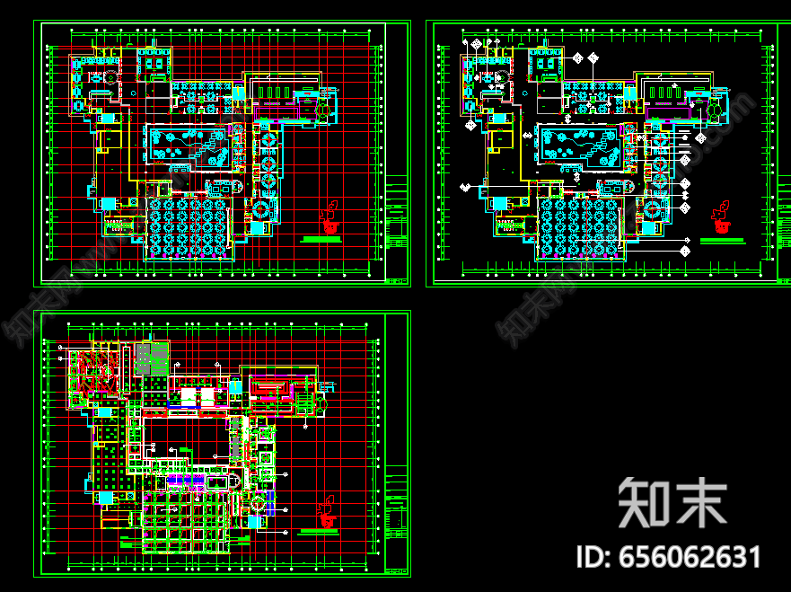 绍兴五星级园林酒店施工图cad施工图下载【ID:656062631】