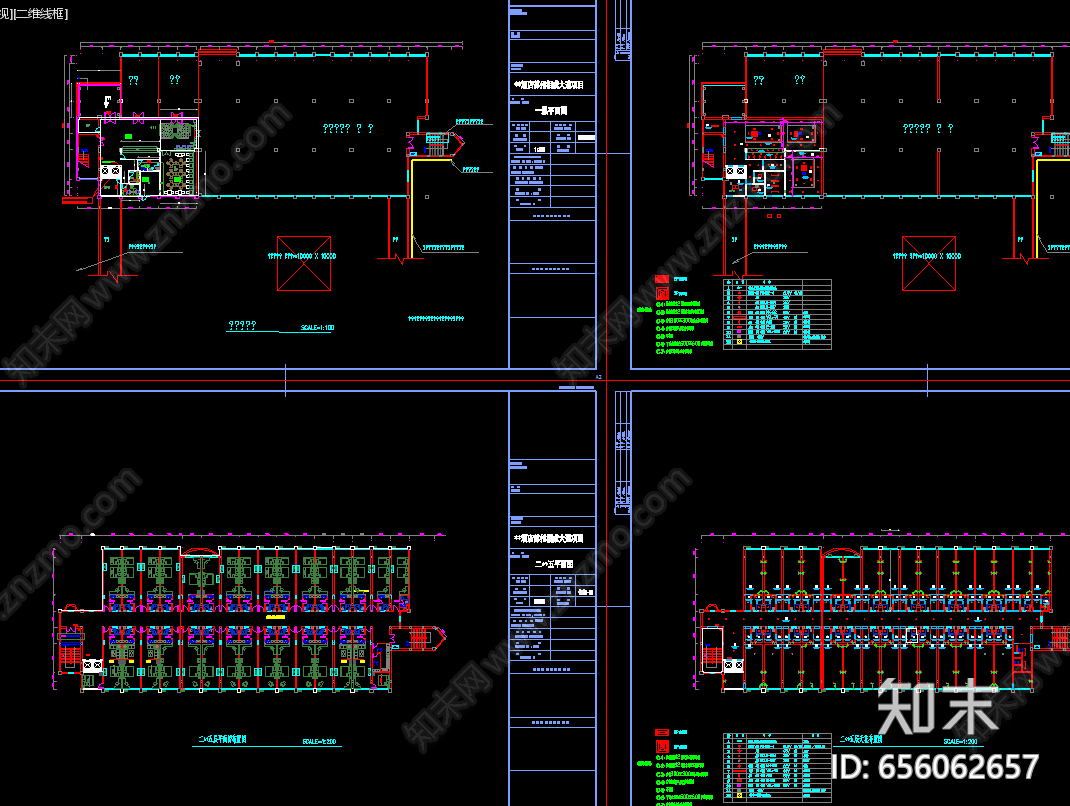 苏州汉庭快捷酒店室内装修设计施工图下载【ID:656062657】