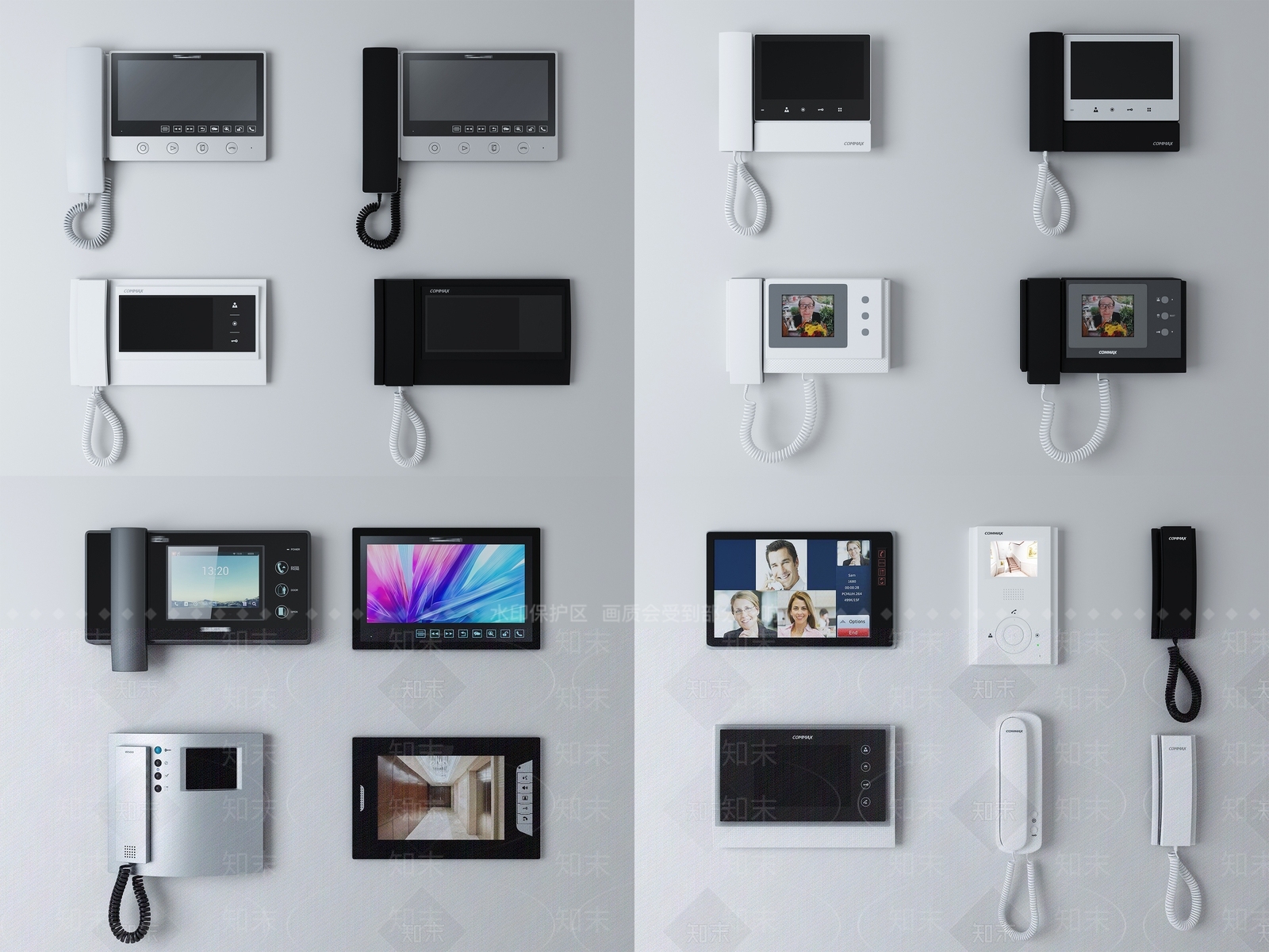 现代可视电话3D模型下载【ID:756162664】