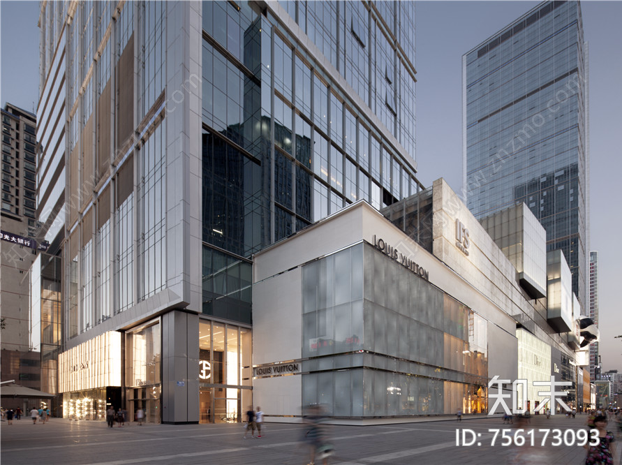 成都IFS国际金融中心高清摄影施工图下载【ID:756173093】