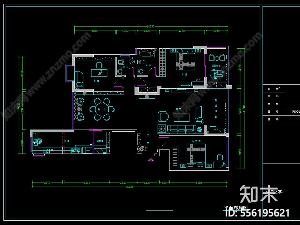 新中式别墅施工图施工图下载【ID:556195621】