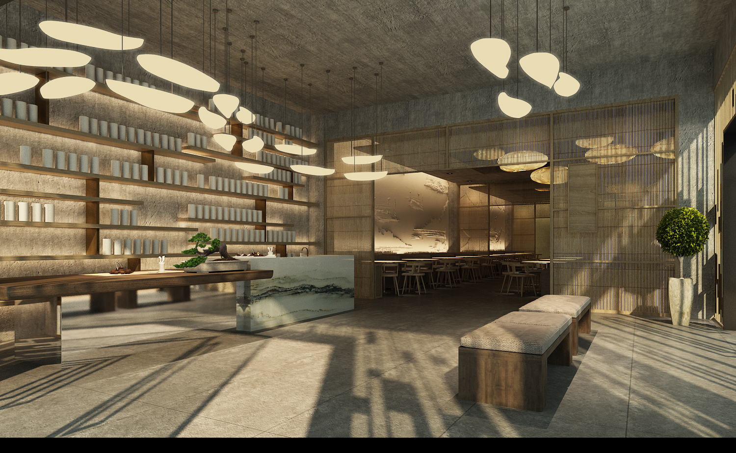 上海朱周空间设计cad施工图下载【ID:456285742】