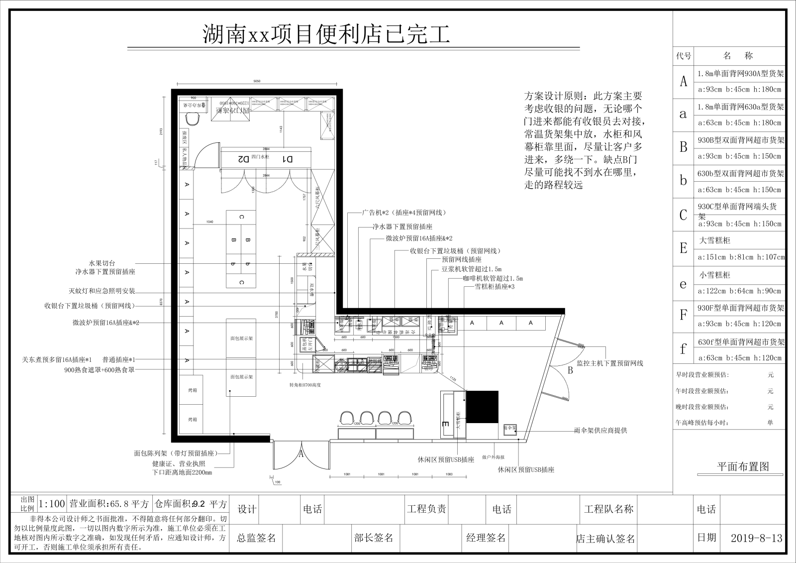 75㎡实战案例cad施工图下载【ID:756443018】