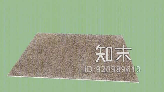 地毯米色SU模型下载【ID:920989613】