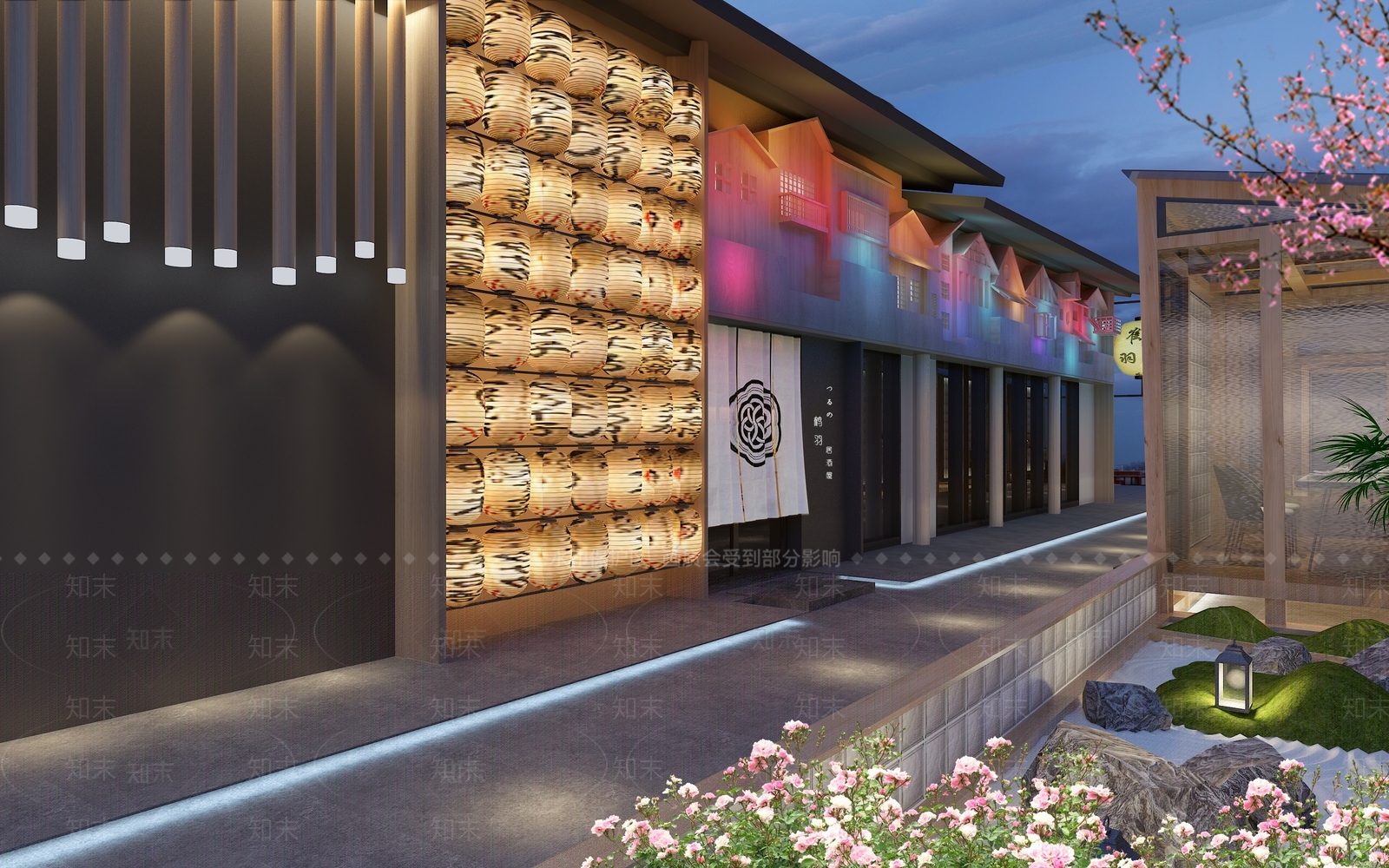 日式风格寿司店3D模型下载【ID:456518893】