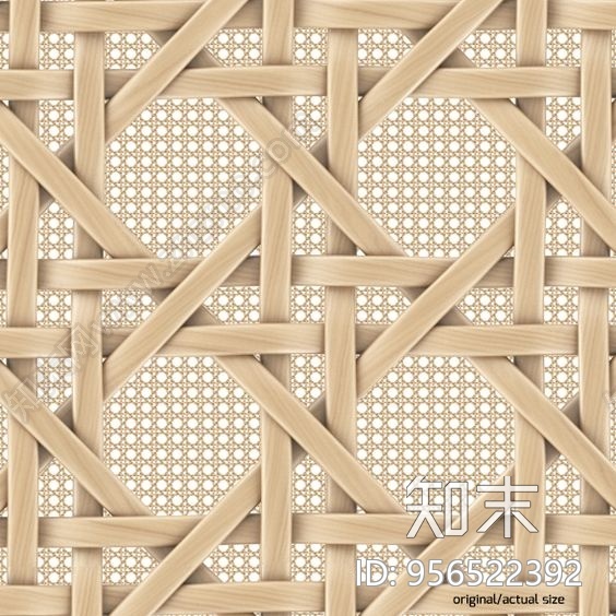 竹编高清贴图材质