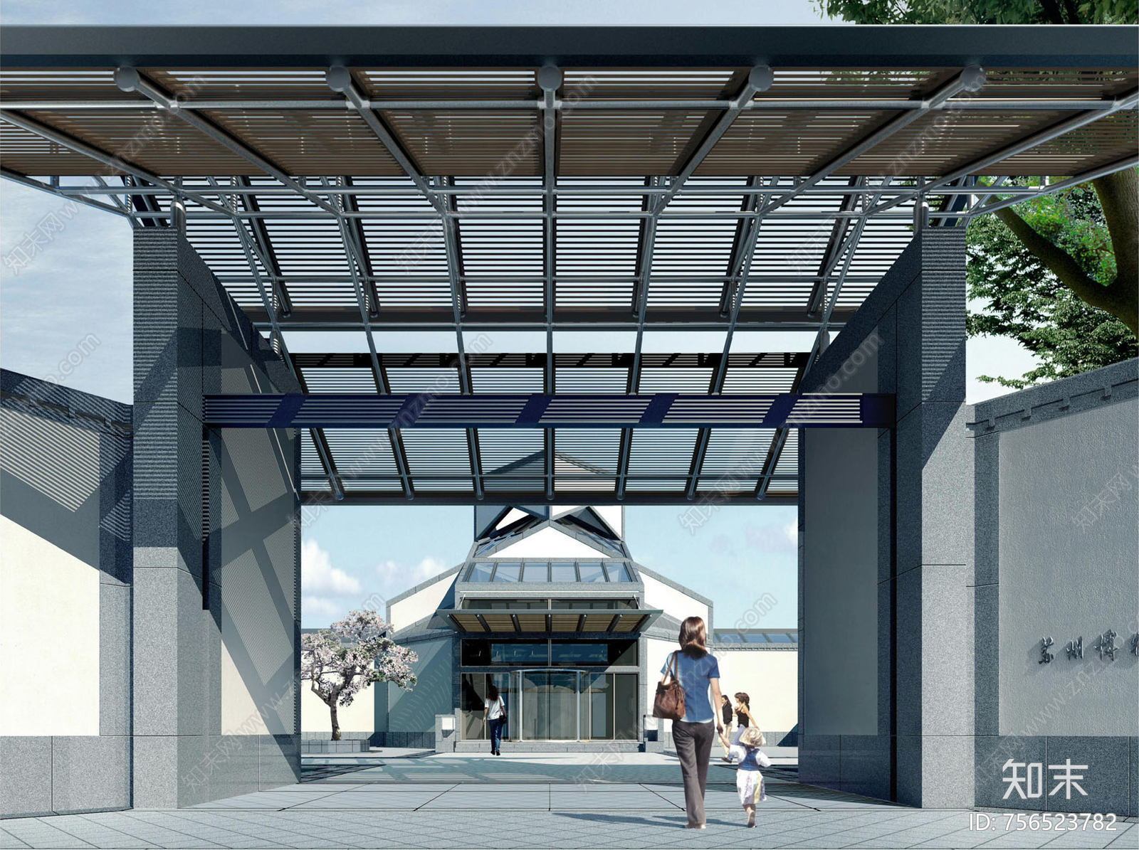 展示空间施工图下载【ID:756523782】