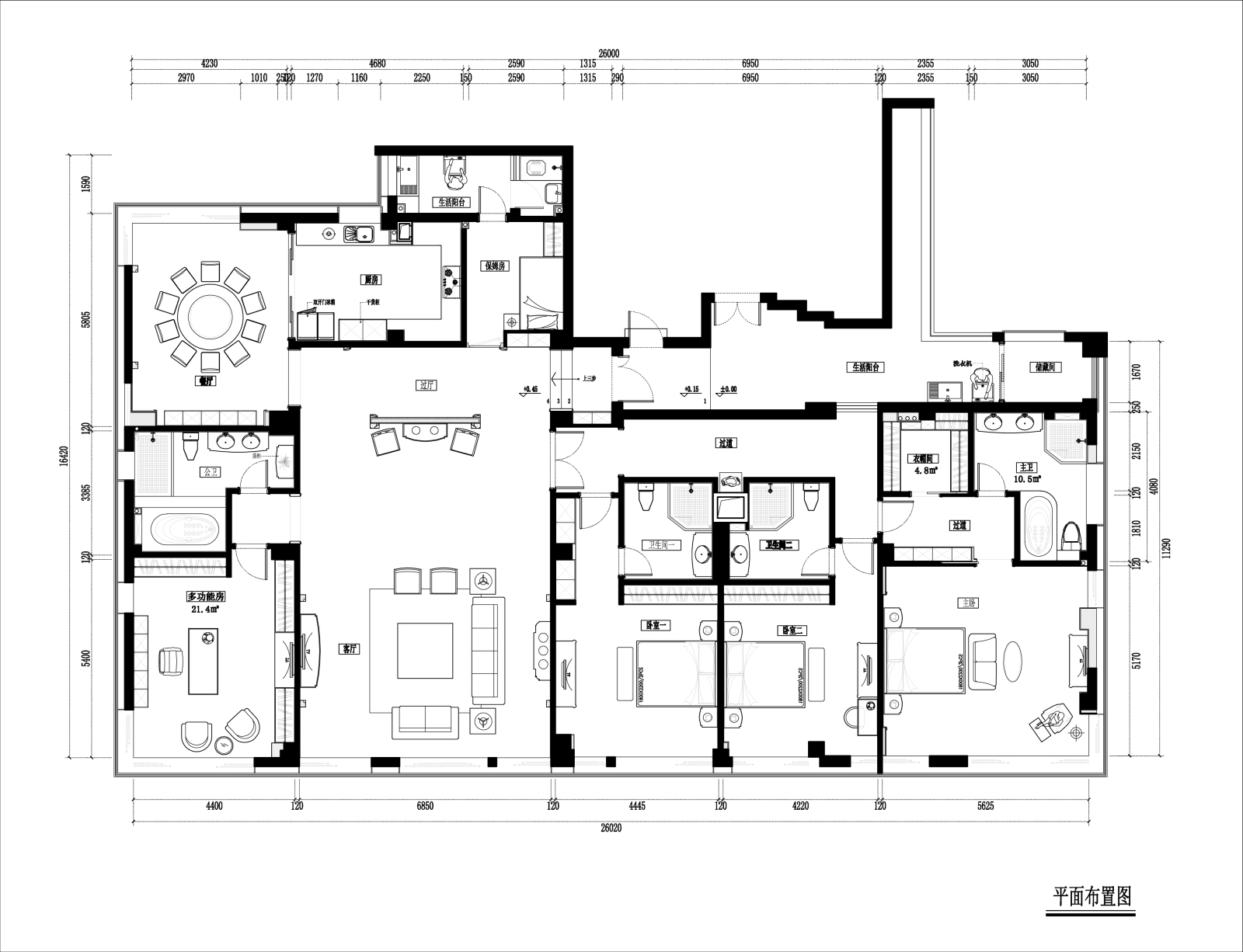 欧式风格豪华家装设计完整施工图设计cad施工图下载【ID:556565422】