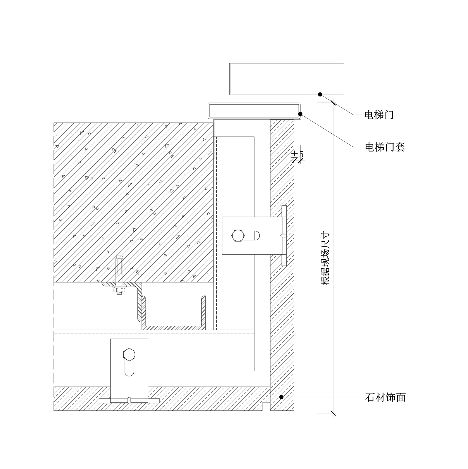 电梯门套施工图下载【ID:356567564】