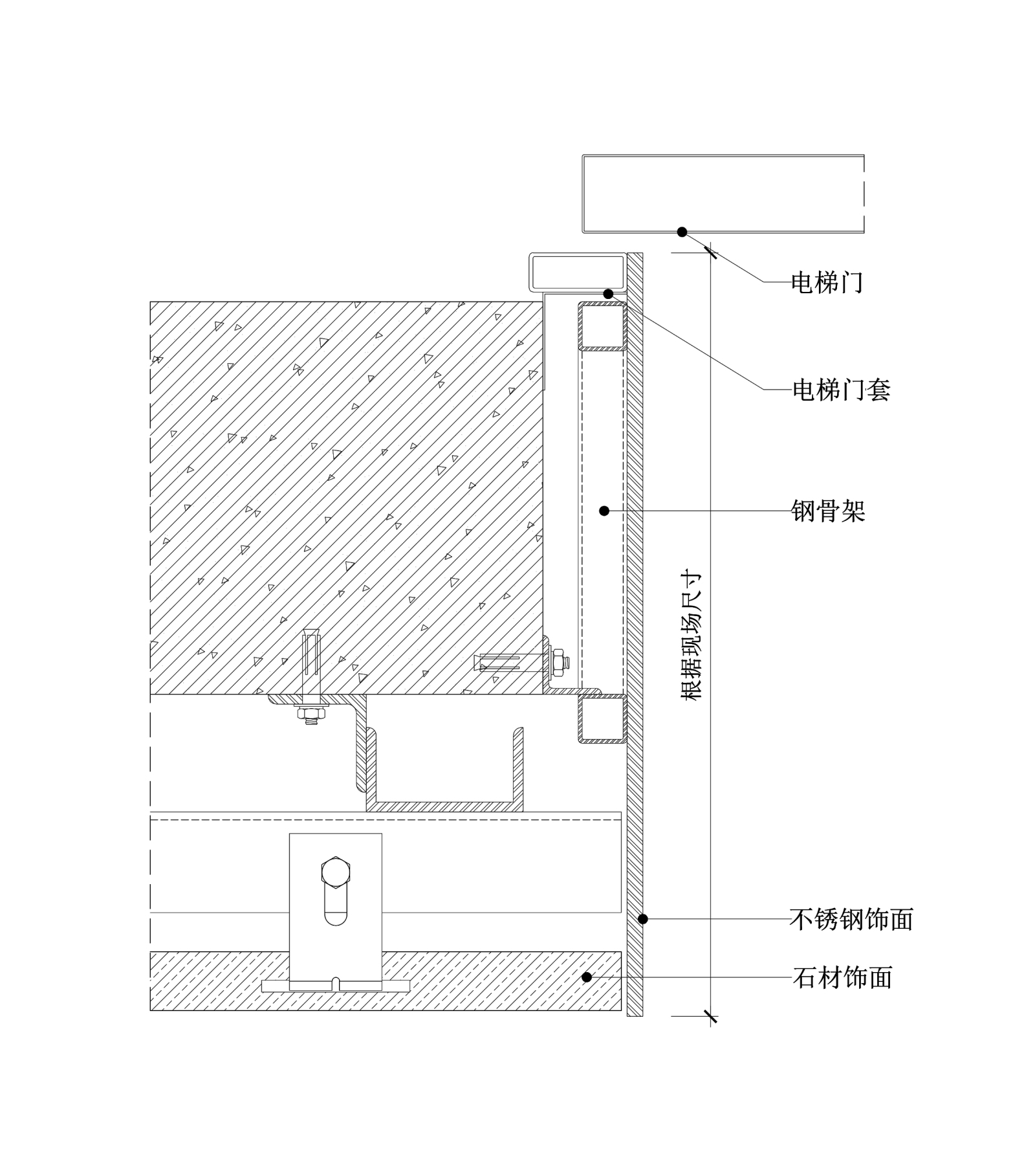 电梯门套施工图下载【ID:356567578】