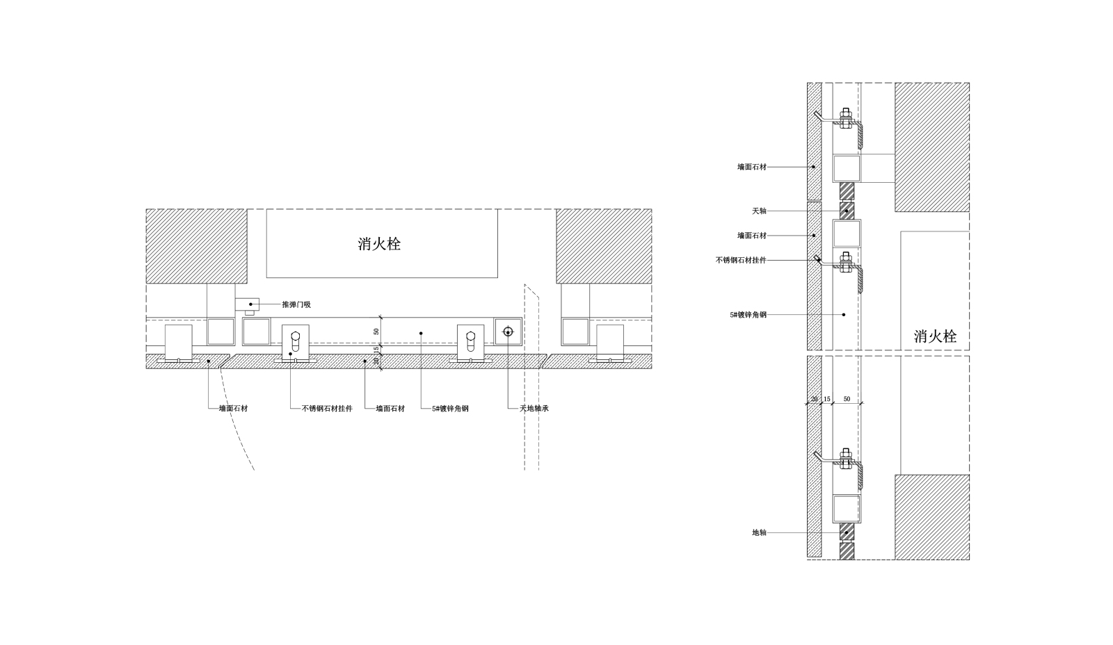 石材暗门cad施工图下载【ID:356582523】