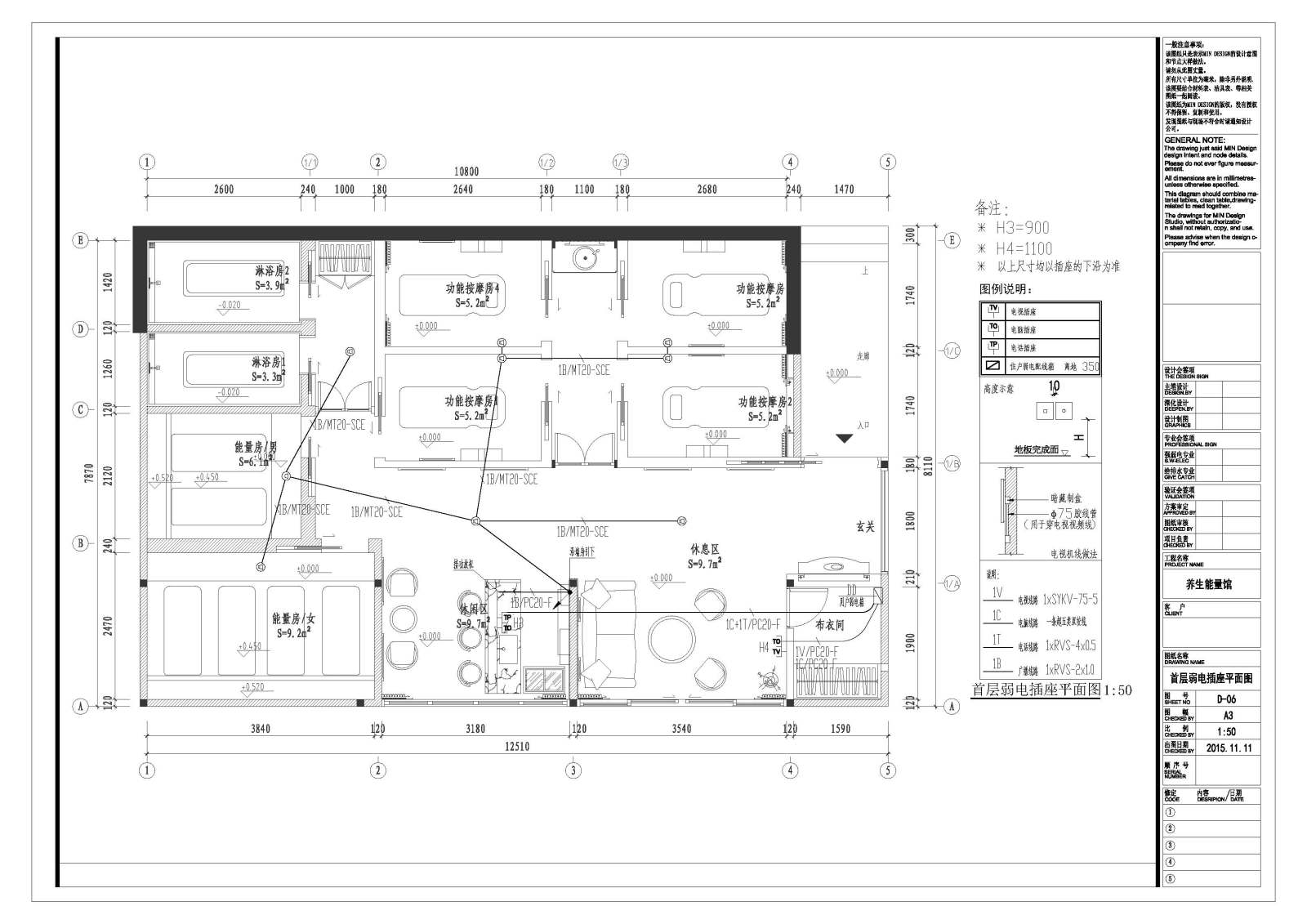 东南亚风格养生能量馆室内施工图cad施工图下载【ID:756692579】