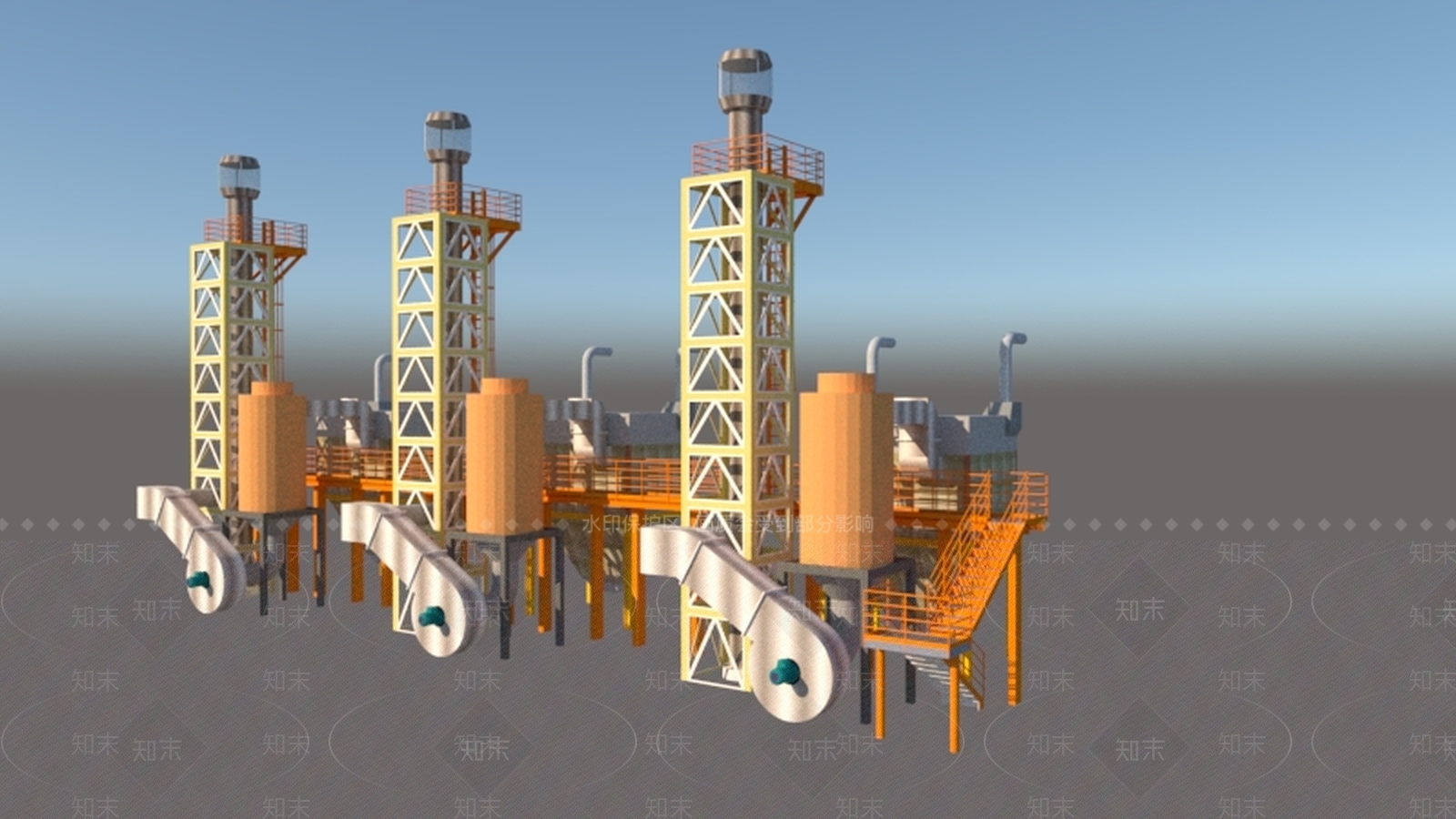 现代风格风力发电机SU模型下载【ID:756696280】