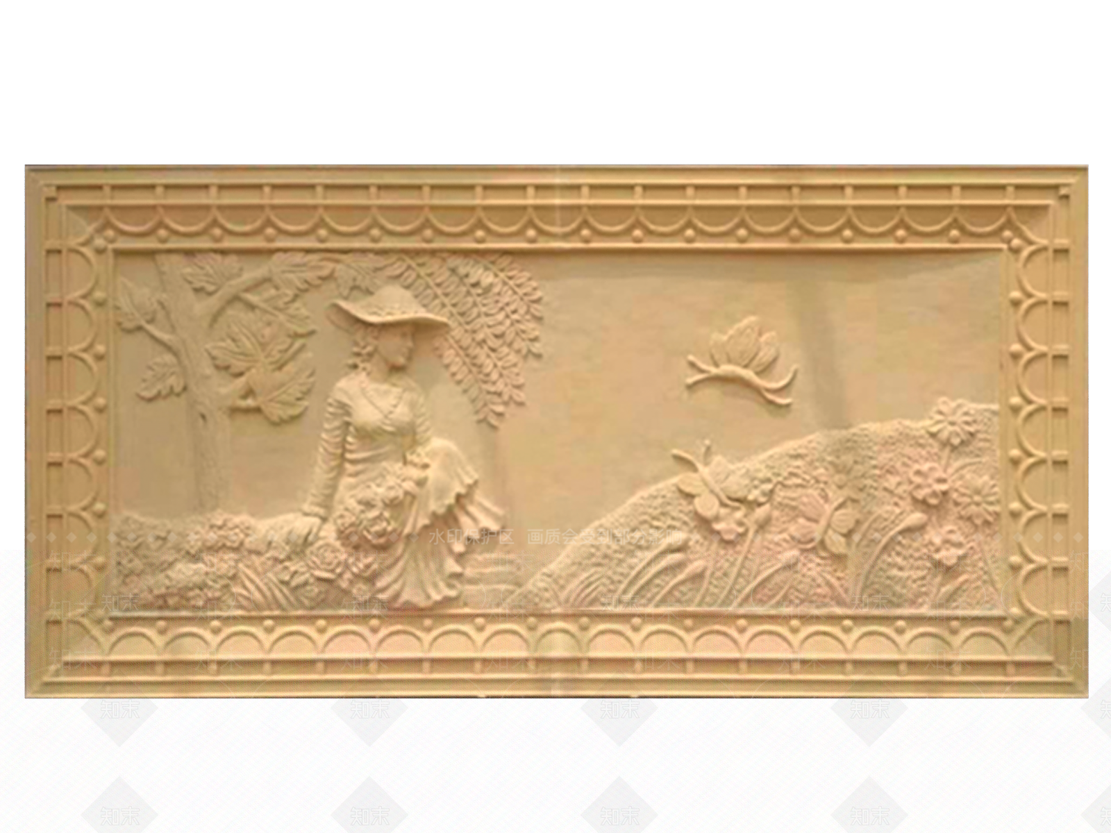 欧式风格浮雕SU模型下载【ID:656781613】