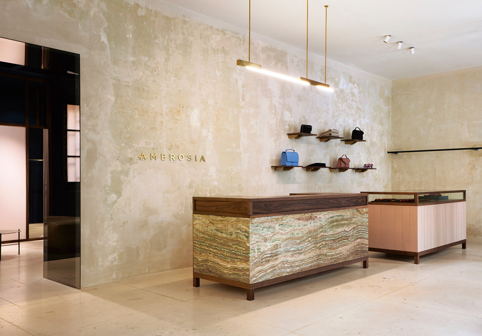 马德里Ambrosia旗舰店cad施工图下载【ID:456781633】
