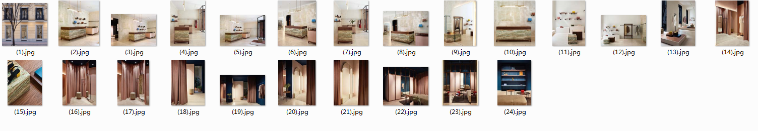 马德里Ambrosia旗舰店cad施工图下载【ID:456781633】