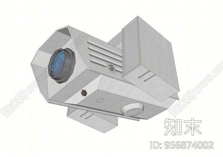 现代风格监控SU模型下载【ID:956874002】