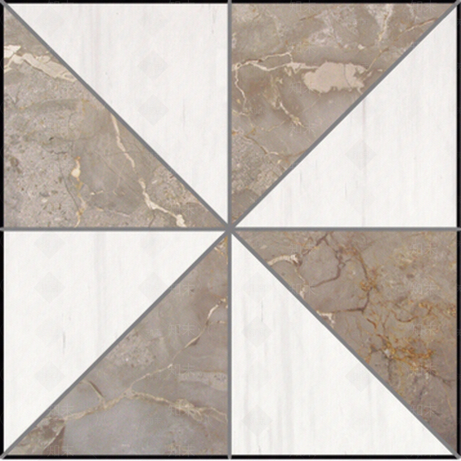 欧式现代魔方砖瓷砖拼花贴图下载【ID:757008835】