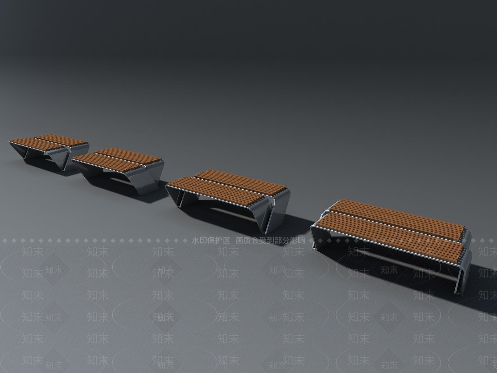 现代座椅3D模型下载【ID:357029365】