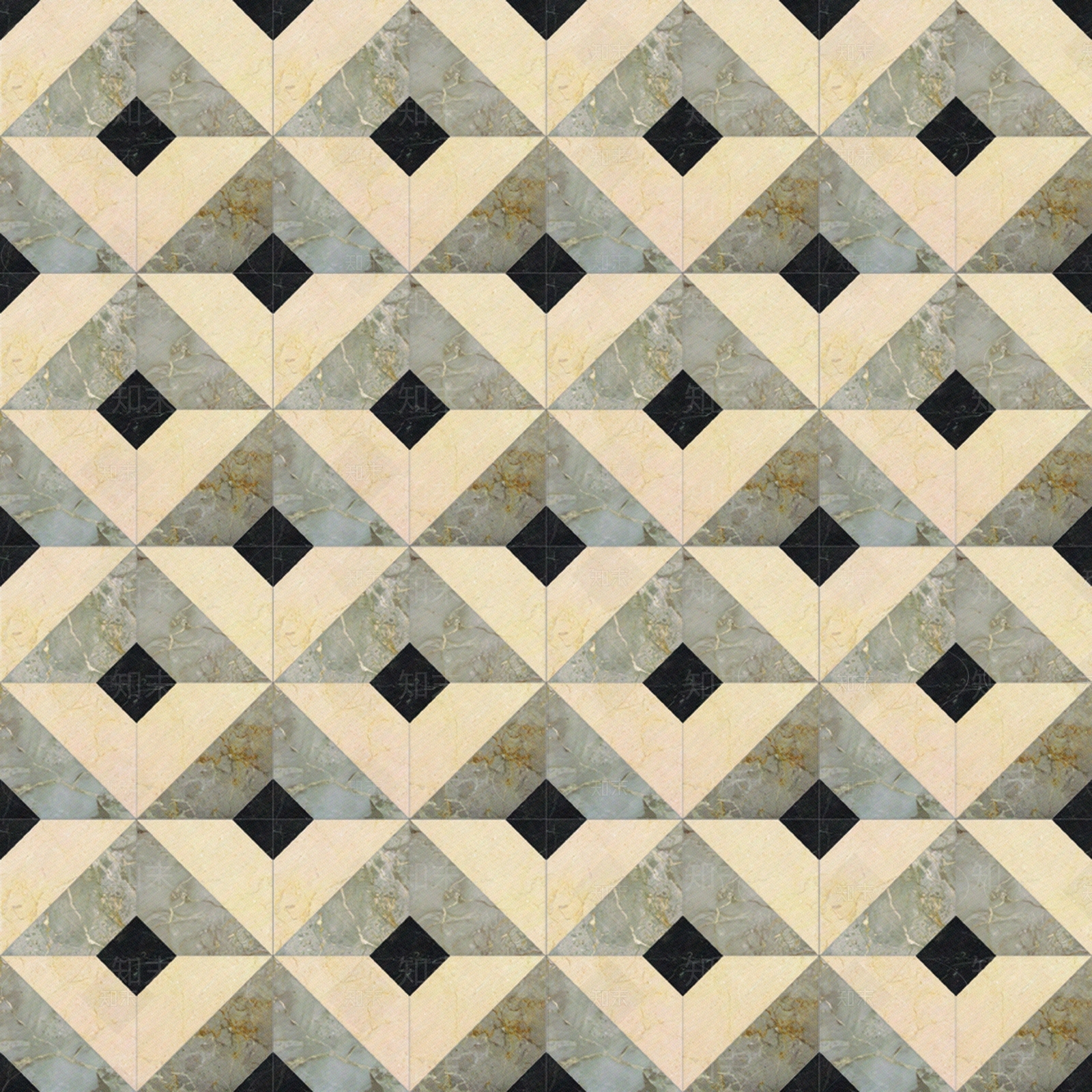 欧式现代魔方砖瓷砖拼花贴图下载【ID:757034867】