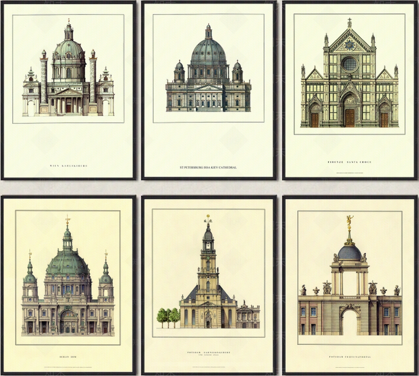 建筑装饰画古典古代欧洲西洋贴图下载【ID:957036136】