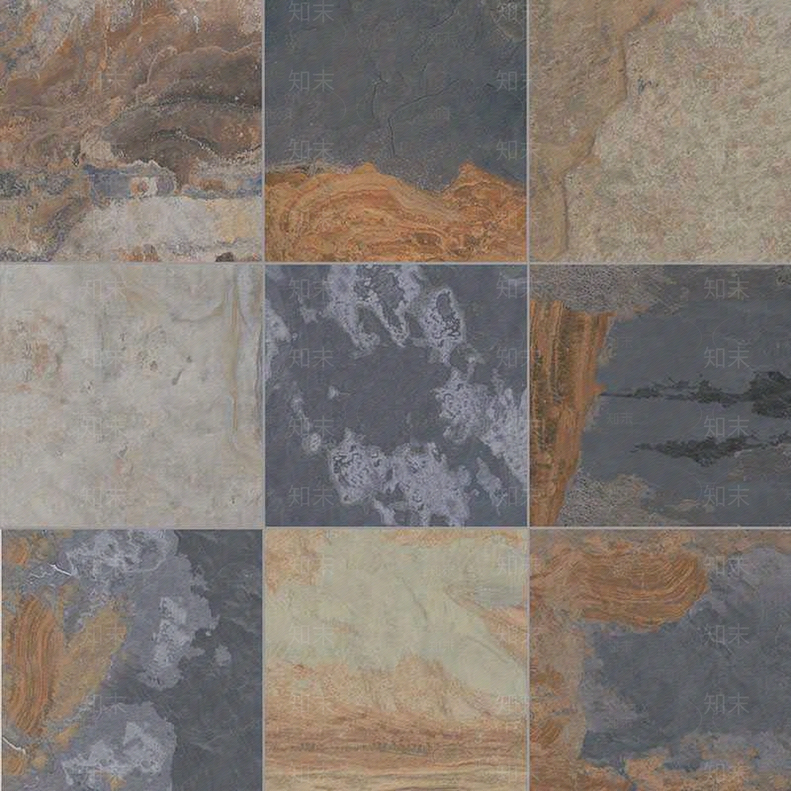 室外做旧格子砖贴图下载【ID:757052547】