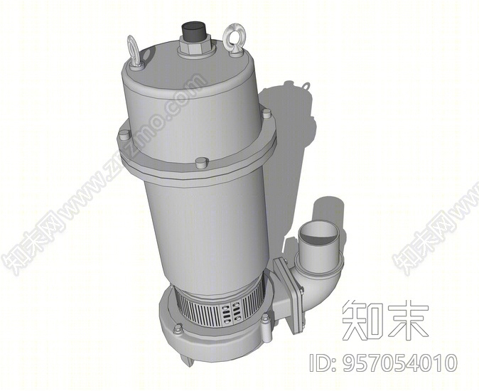 工业风格机房SU模型下载【ID:957054010】