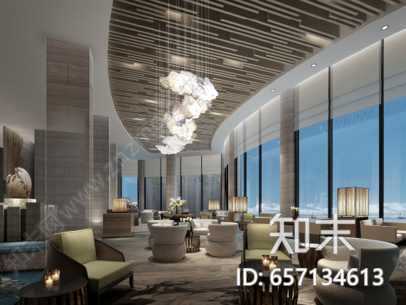 现代云南Pullman铂尔曼度假温度酒店高清效果图含CAD平面图施工图下载【ID:657134613】