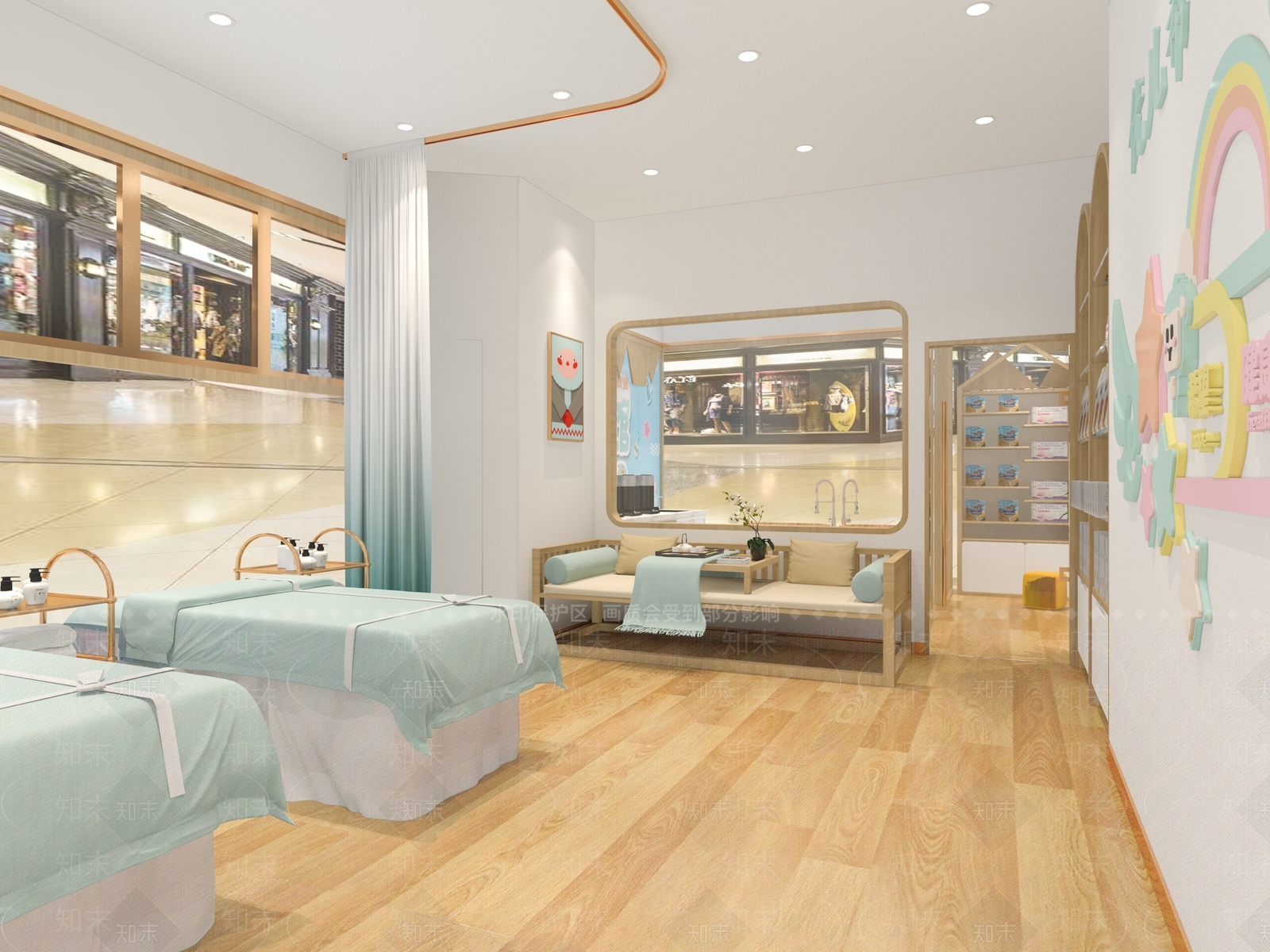 日式母婴店3D模型下载【ID:257254229】