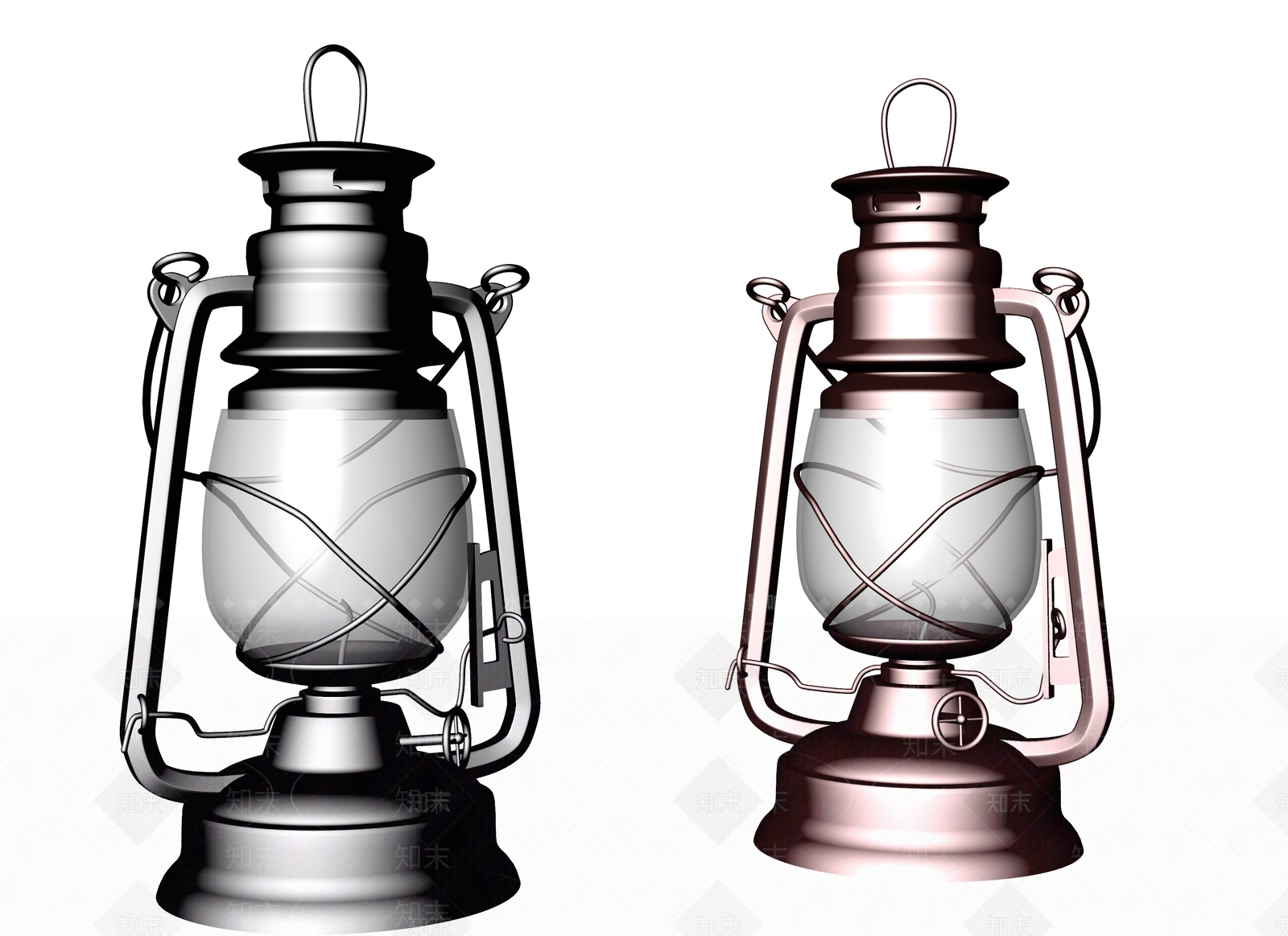 工业风格马灯SU模型下载【ID:457271713】