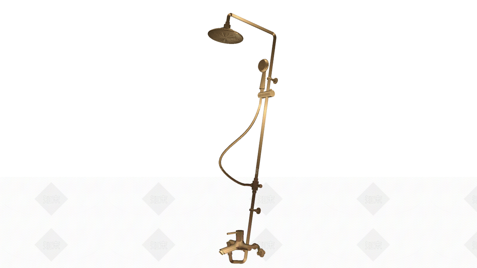 欧式风格水龙头SU模型下载【ID:757347023】