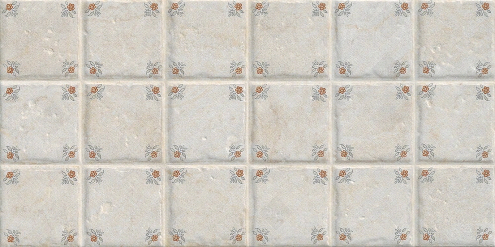 AZ复古仿古瓷砖花片配件高清贴图贴图下载【ID:357350929】