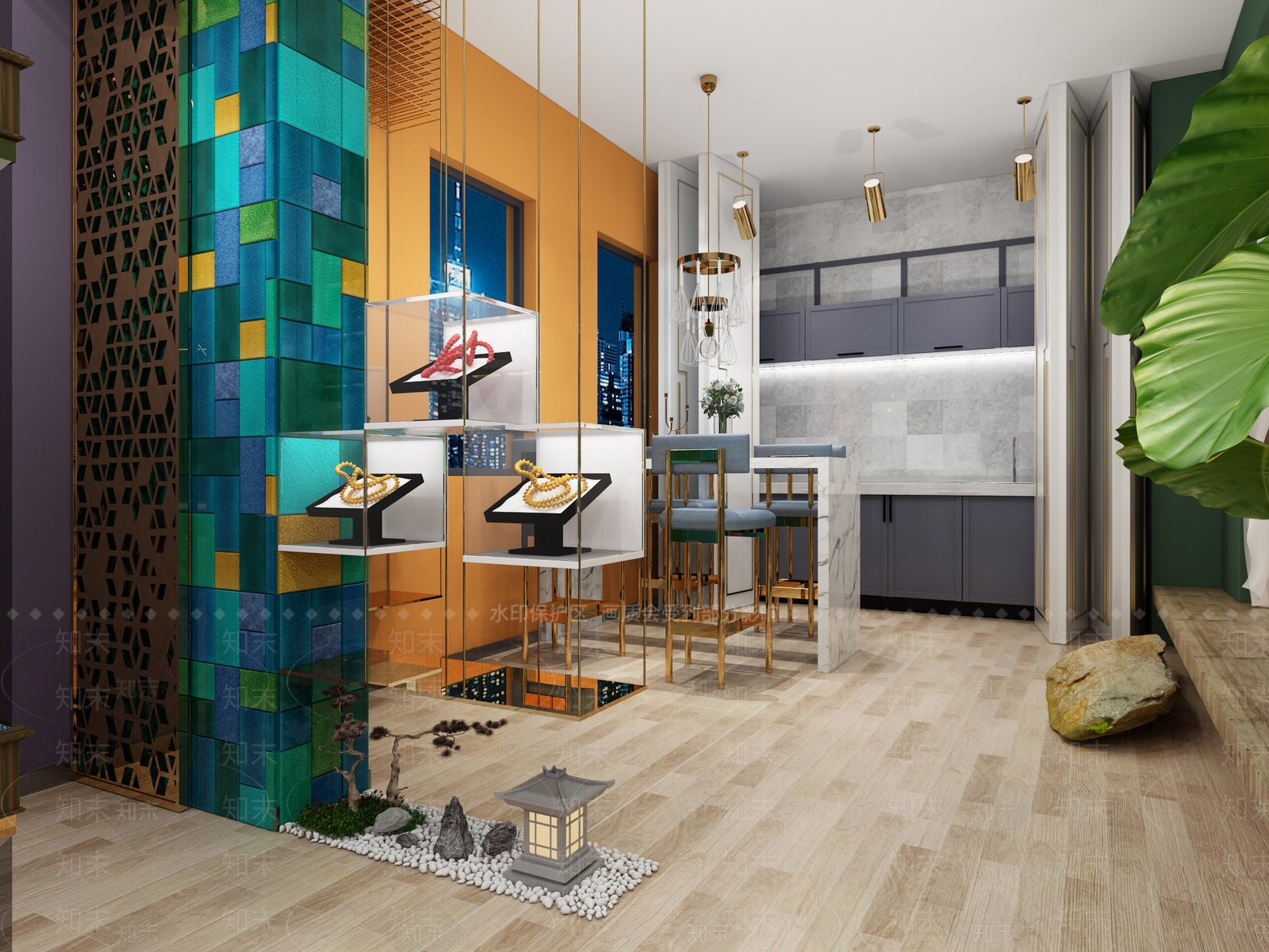 北欧珠宝店3D模型下载【ID:557705833】