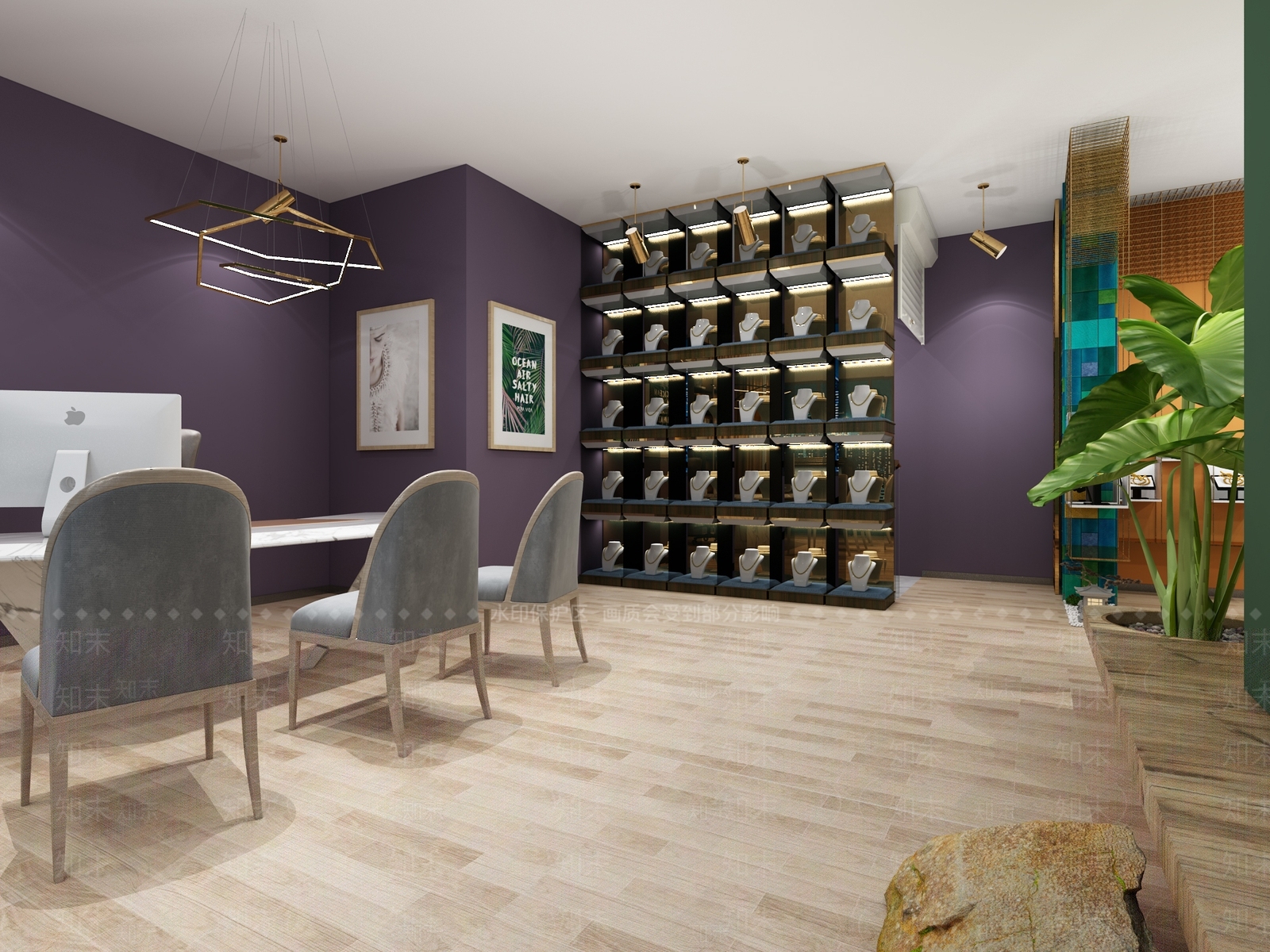 北欧珠宝店3D模型下载【ID:557705833】