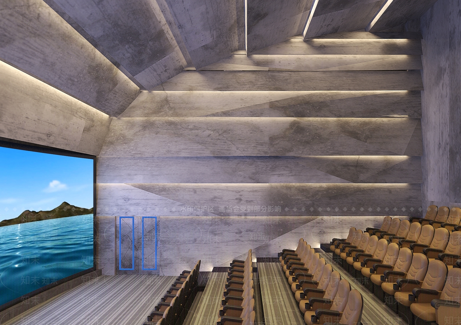 现代电影院3D模型下载【ID:557823156】