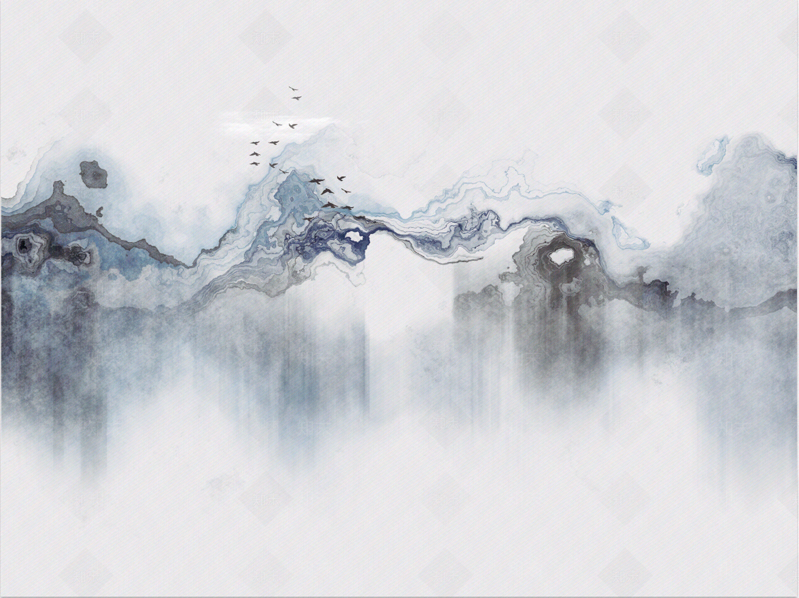 中式壁纸贴图下载【ID:857906326】