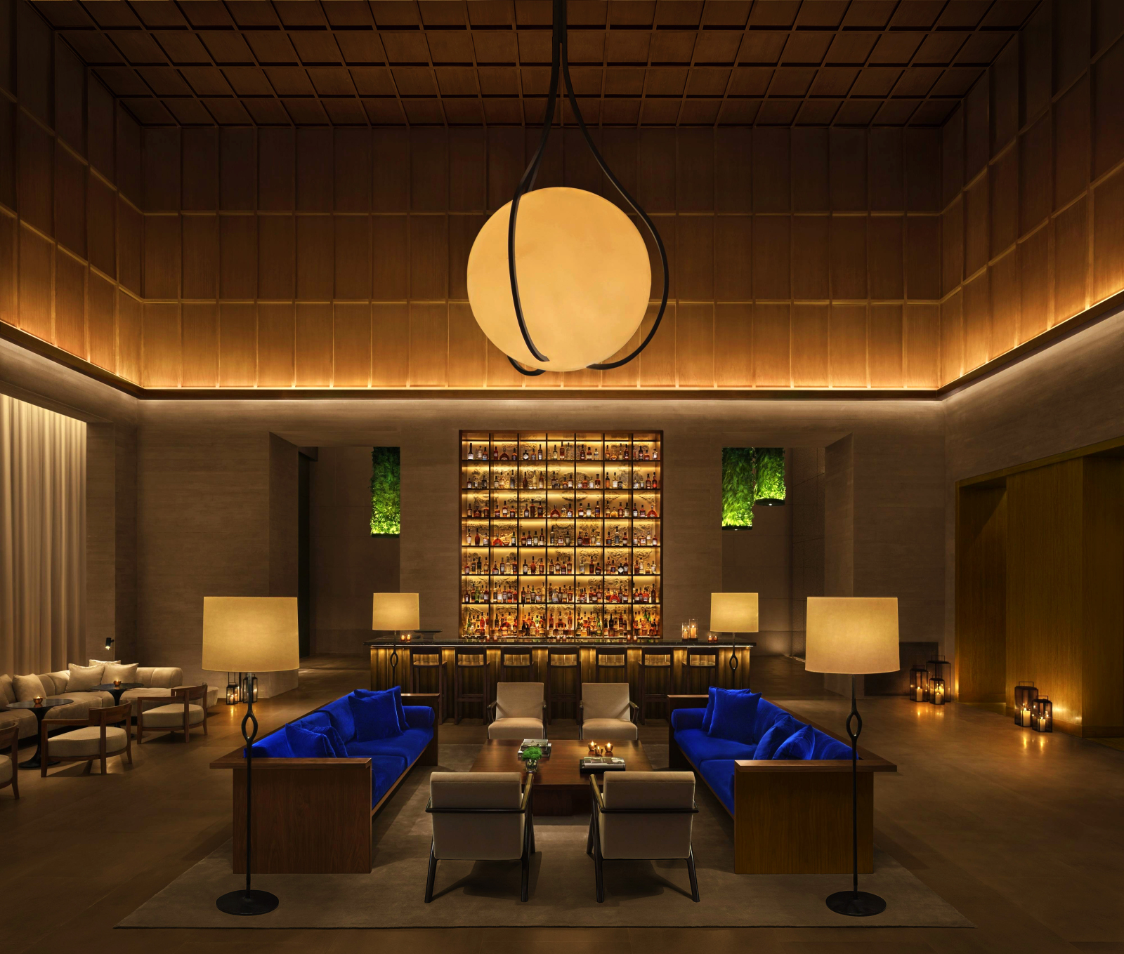 如恩设计上海艾迪逊酒店丨效果图施工图下载【id:658302692】