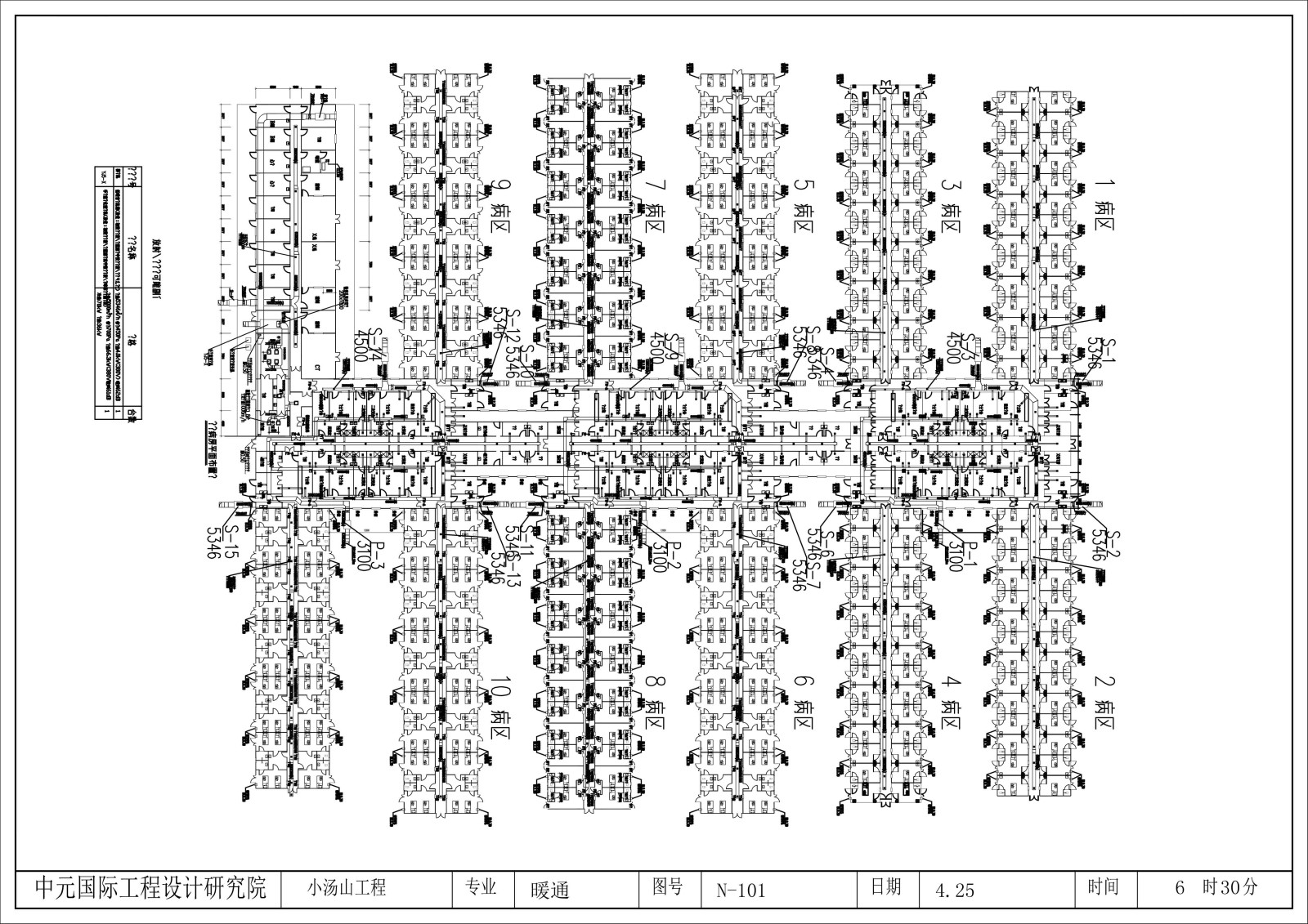火神山cad施工图下载【ID:758325292】