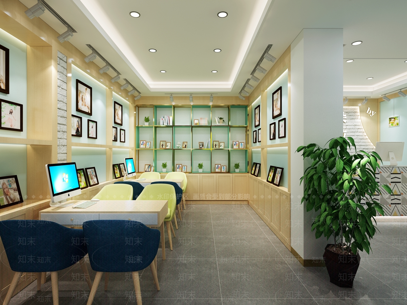 北欧儿童摄影馆3D模型下载【ID:558332540】