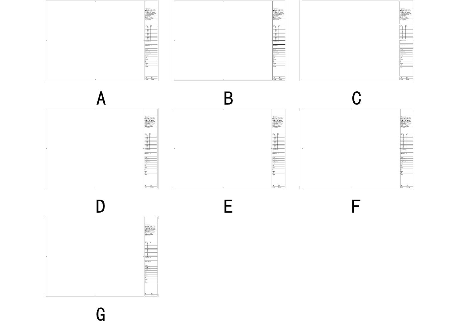 图框模板施工图下载【ID:258451195】