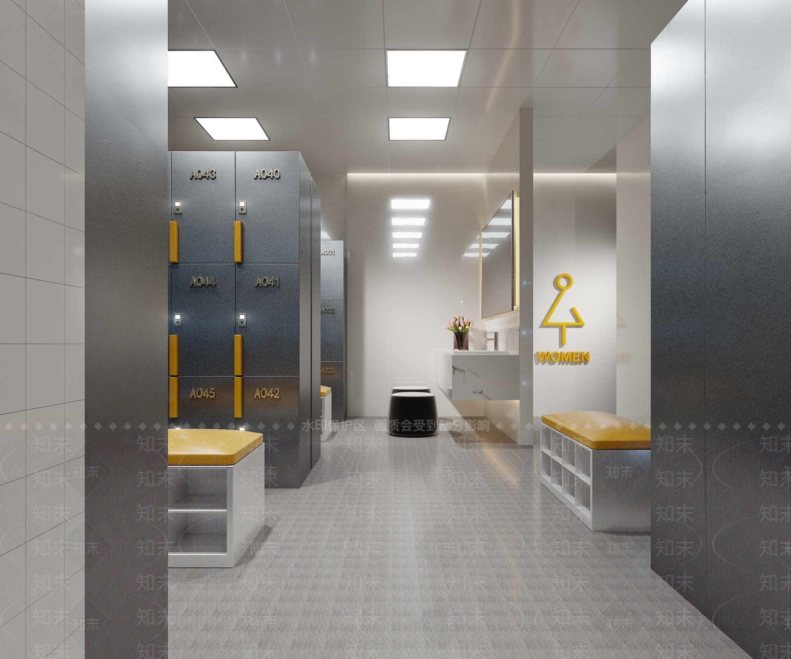 现代健身会所3D模型下载【ID:958661670】