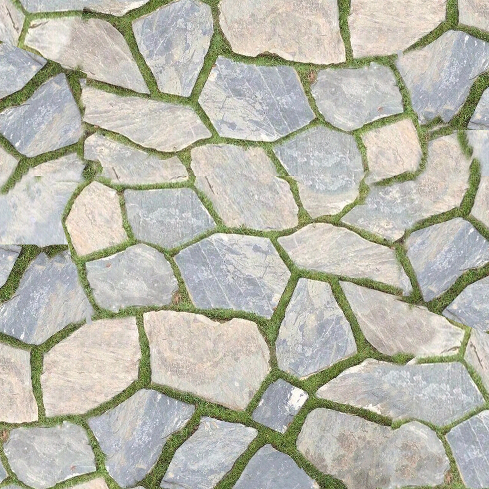 室外透水砖贴图下载【ID:858675630】