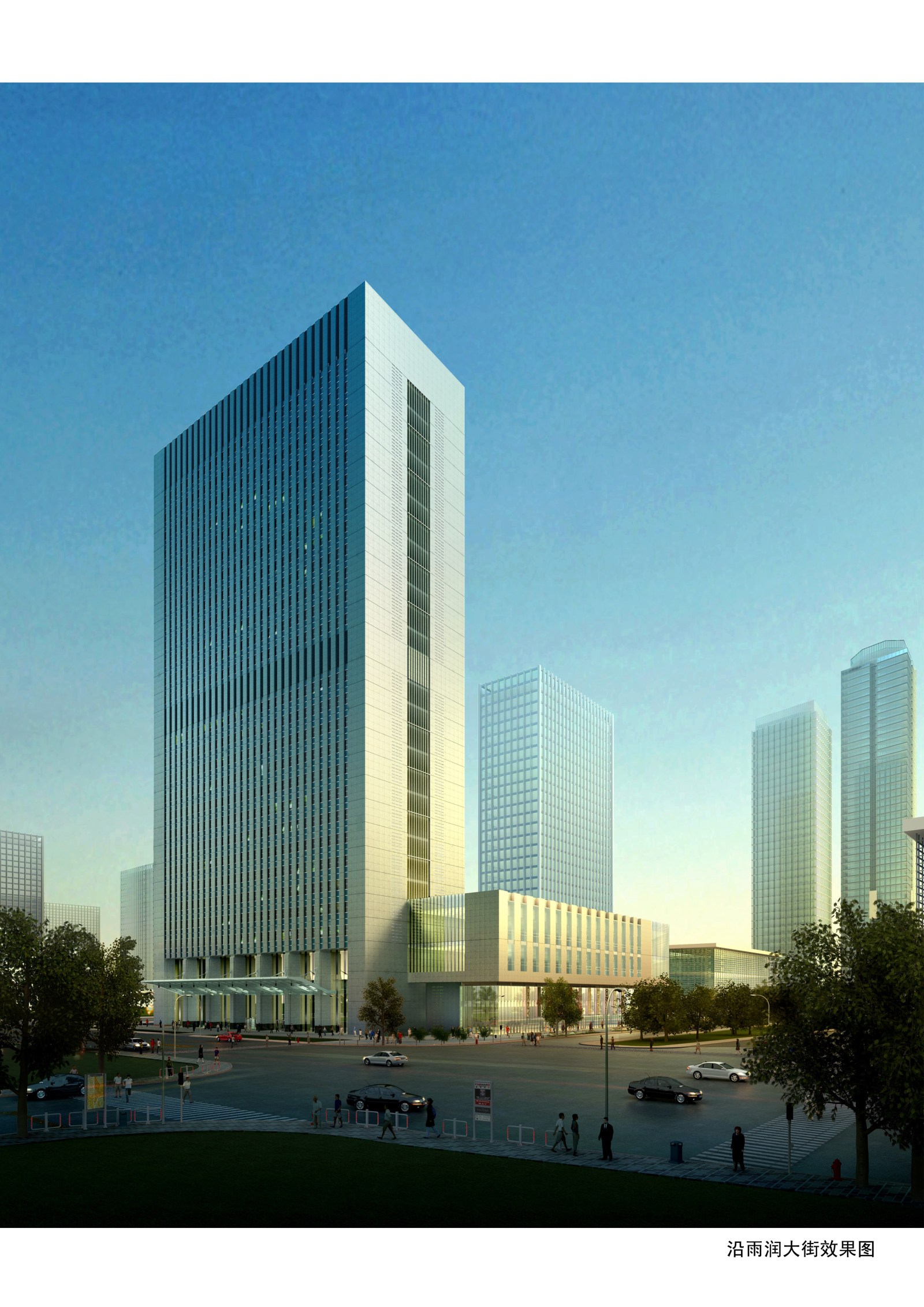 国泰君安办公楼施工图下载