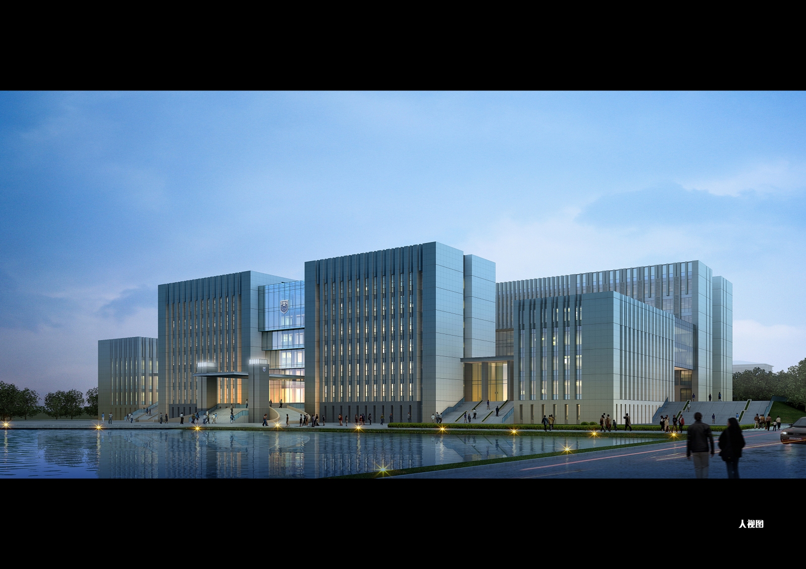 南京工业大学行政楼cad施工图下载【ID:658684980】