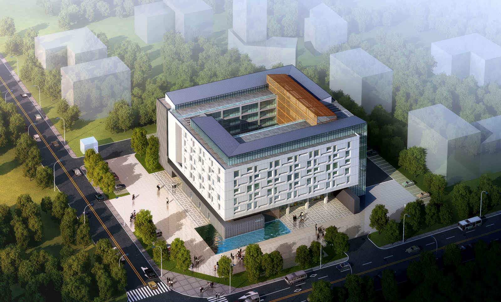 徐州建设局办公楼cad施工图下载【ID:458693367】