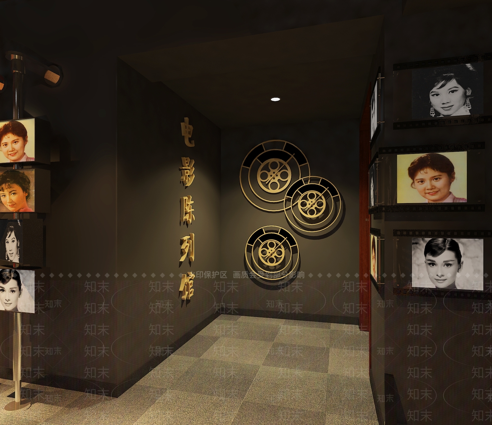 现代电影博物馆3D模型下载【ID:958726772】