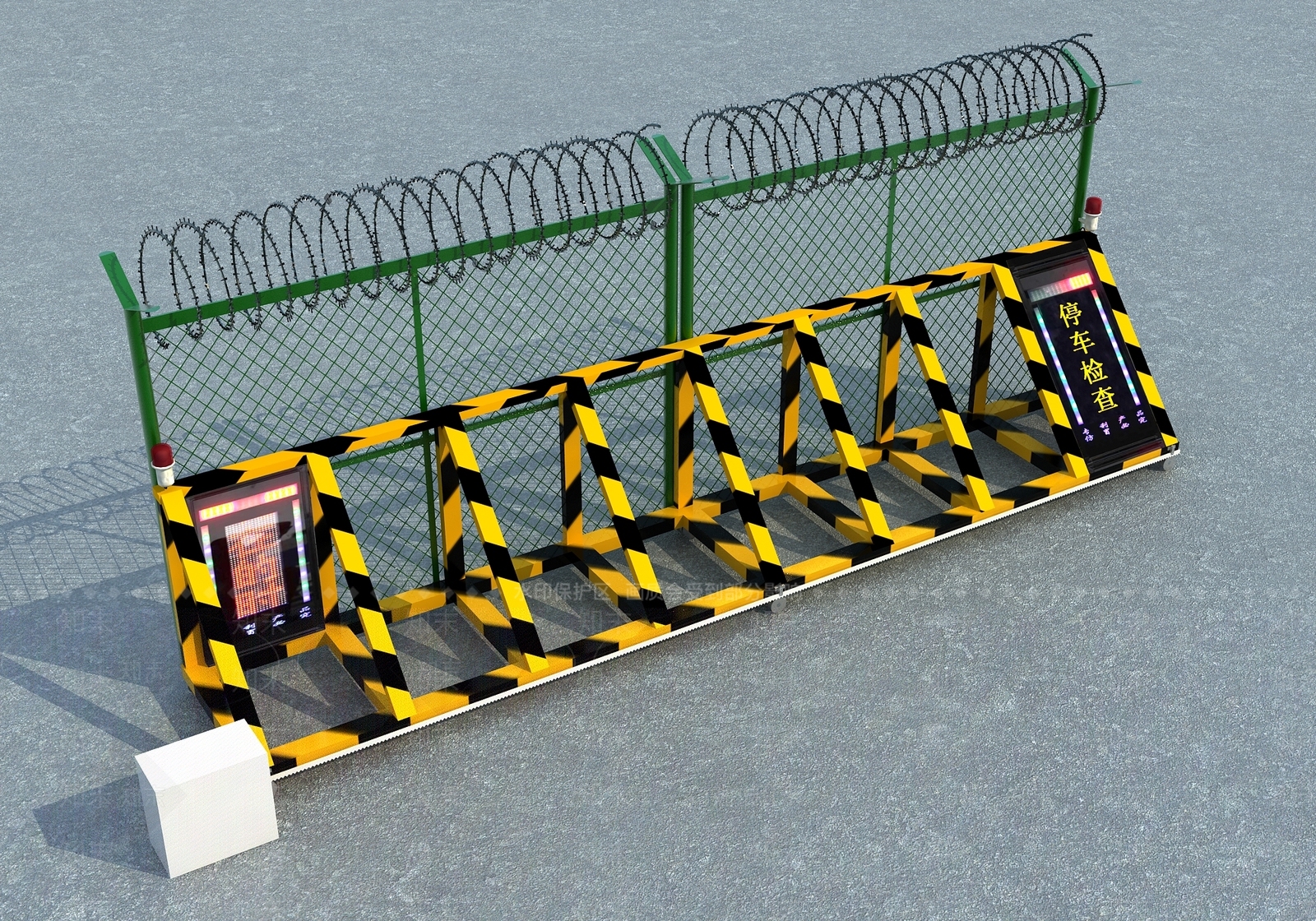 户外 景观小品 路障 公建