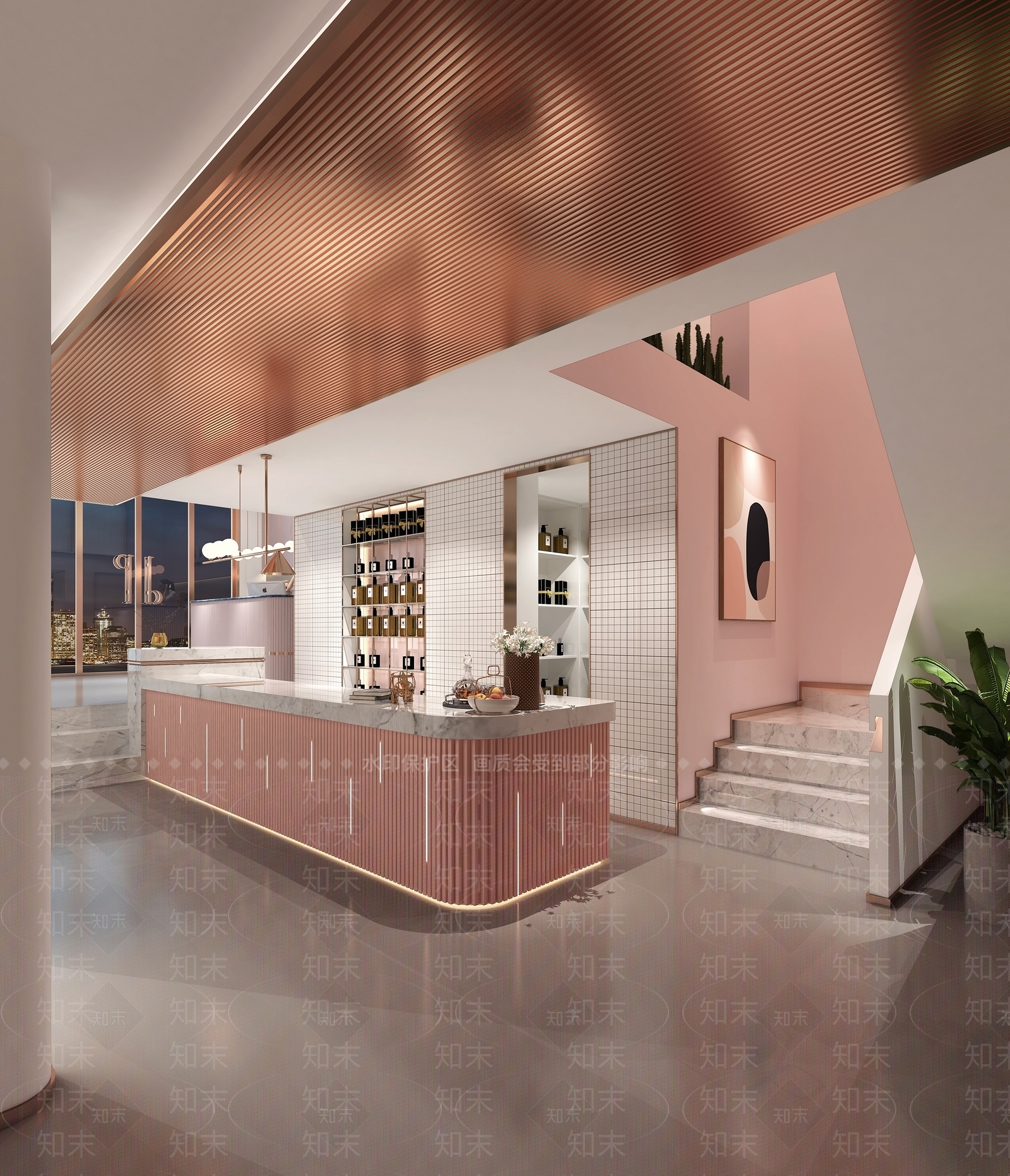 现代美甲店3D模型下载【ID:259080029】