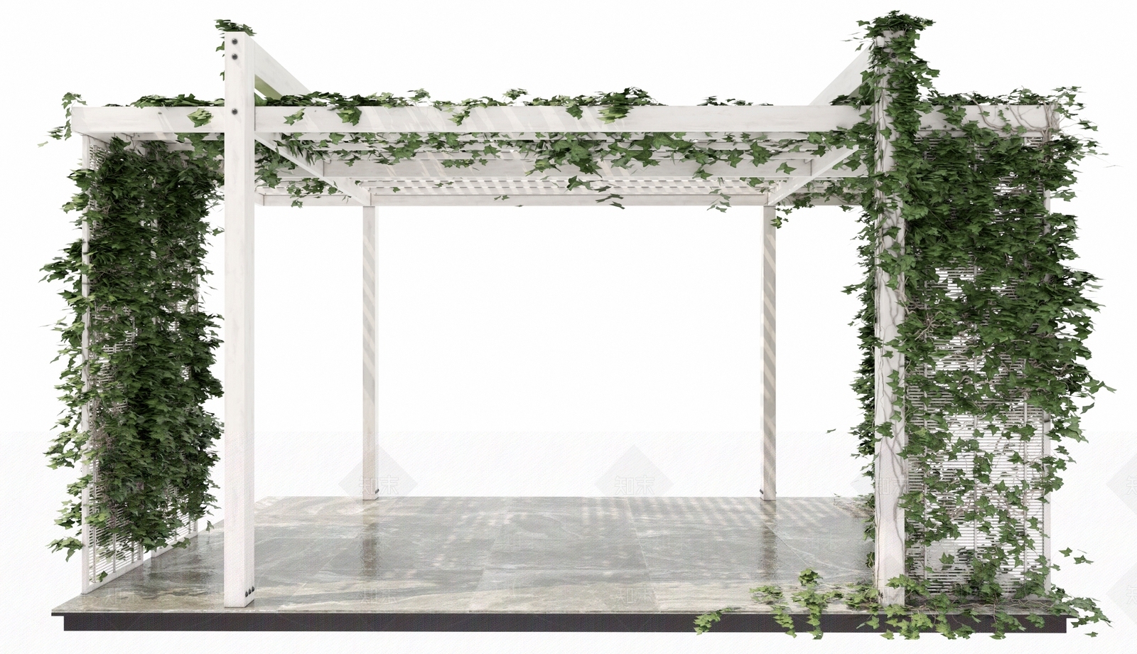 现代花架3D模型下载【ID:459135215】