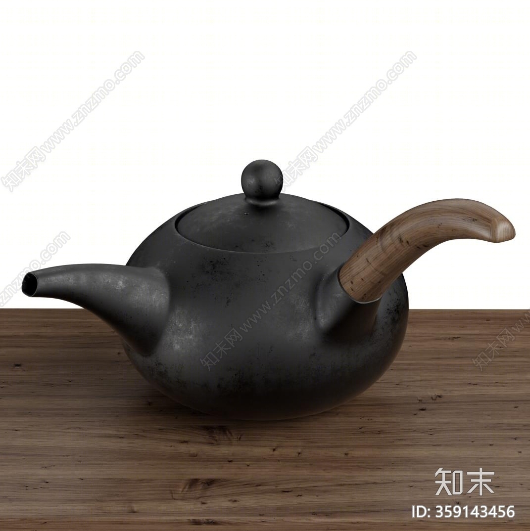 北欧茶壶3D模型下载【ID:359143456】